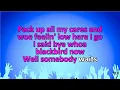 Bye Bye Blackbird - Joe Cocker (Karaoke Version)