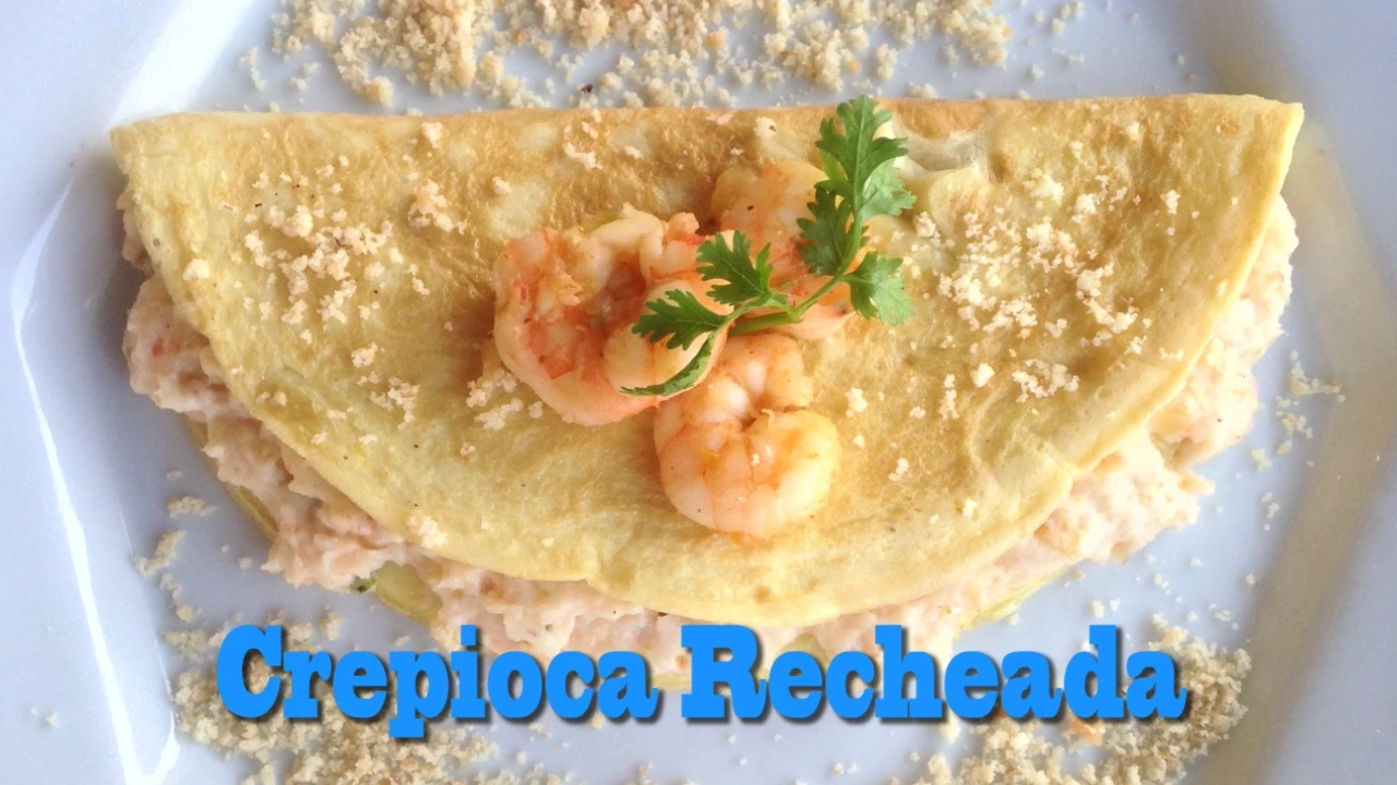 CREPIOCA RECHEADA MATÉRIA PROGRAMA