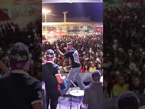 El Mayor Clasico cantando, capea en vivo con su banda totalmente Live