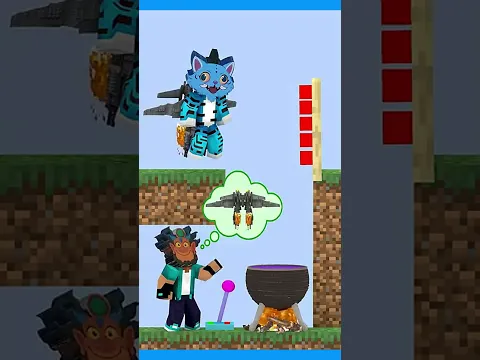 Bantu Rumi Supaya Lewat  #minecraft #roblox #shorts