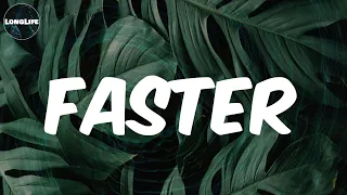 l a x lyrics faster