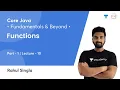 Functions - 1 L 10 Core Java Fundamentals and Beyond Rahul Singla