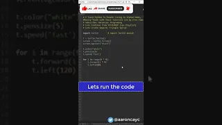 Coding Status Python - Turtle Triangle