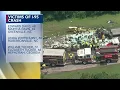 Five people killed tractor-trailer driver arrested after fiery crash on I-95 in Wilson County