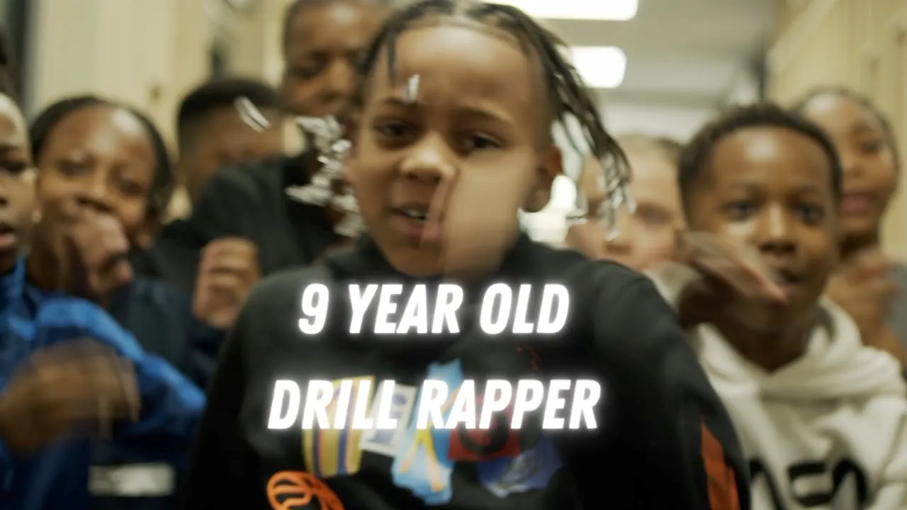 YUNG T.G.E - MY NAME IS (9 Year Old Drill Rapper)