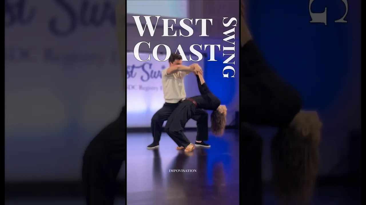 West Coast Swing Improvisation part 2 #semionmaria #westcoastswing #modernswing #improvisation #wcs