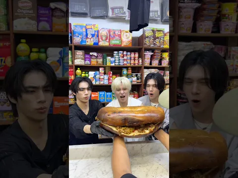 Biggest Wagyu Chopped Cheese with WayV
