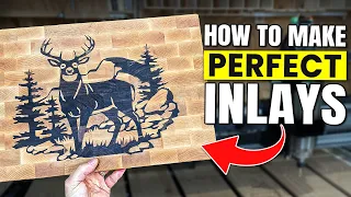 How to Make a PERFECT V-Carve Inlay – Step-By-Step CNC Guide