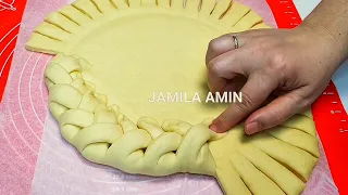 Пирог косичка ТВОРОЖНЫЙ Тесто воздушное как ПУХ