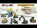 kolegend Remote Control Excavator Toy Truck Scale RC Excavator Construction Vehicles