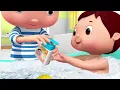 Baby Bath Song | LBB Kids Songs | ABC's 123's Baby Nursery Rhymes - Learn with Little Baby Bum