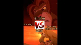 Simba Vs Zira Lionking Lionking2 