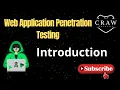 Web Application Penetration Testing - Introduction Cyber Security