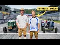 Racing an F1 driver on a tractor (ft. Liam Lawson)