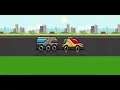 CSS city driveway animation using sprite sheet