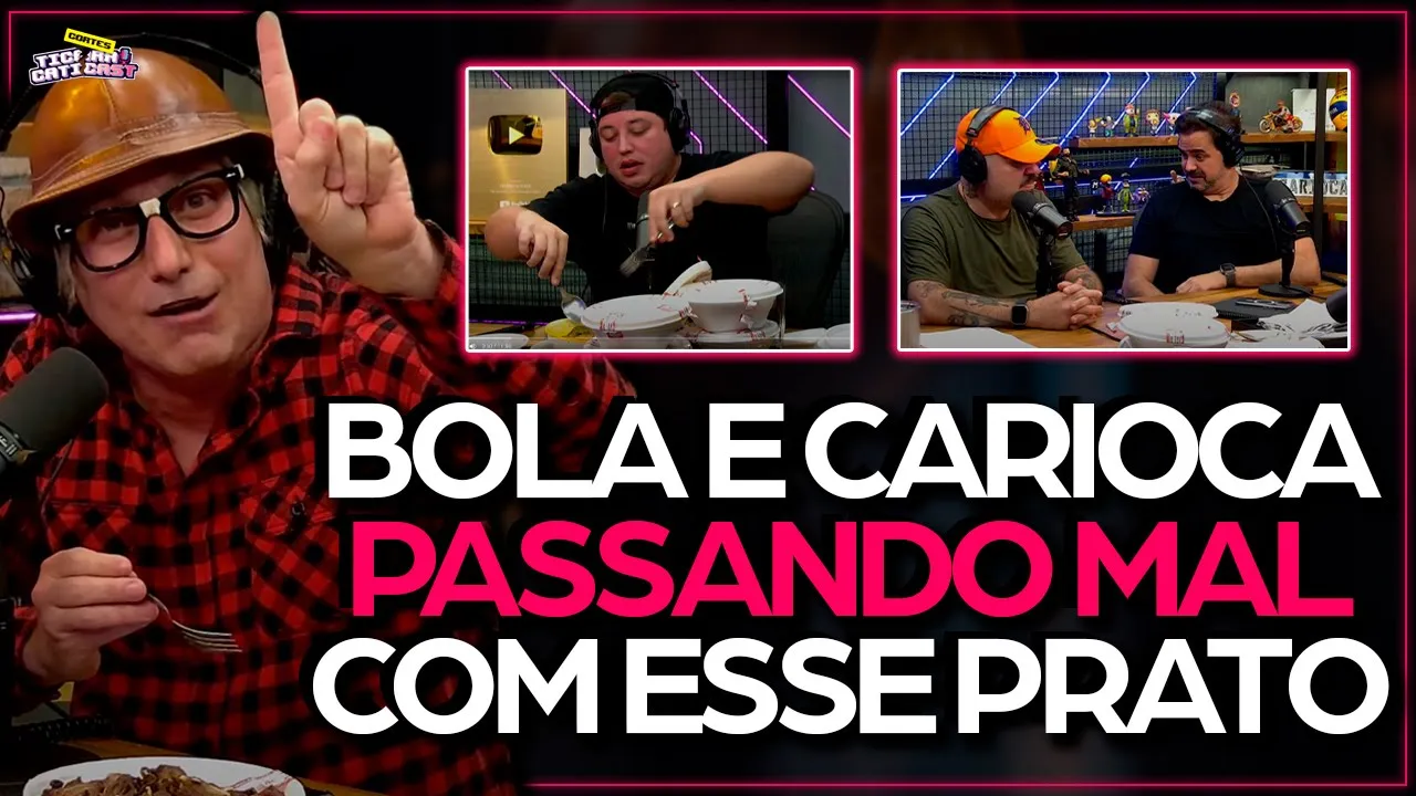 MUÇÃO E RENAN SURPREENDEM BOLA E CARIOCA AO VIVO!