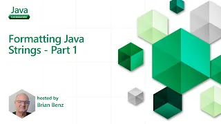 Formatting Java Strings - Part 1 Java for Beginners