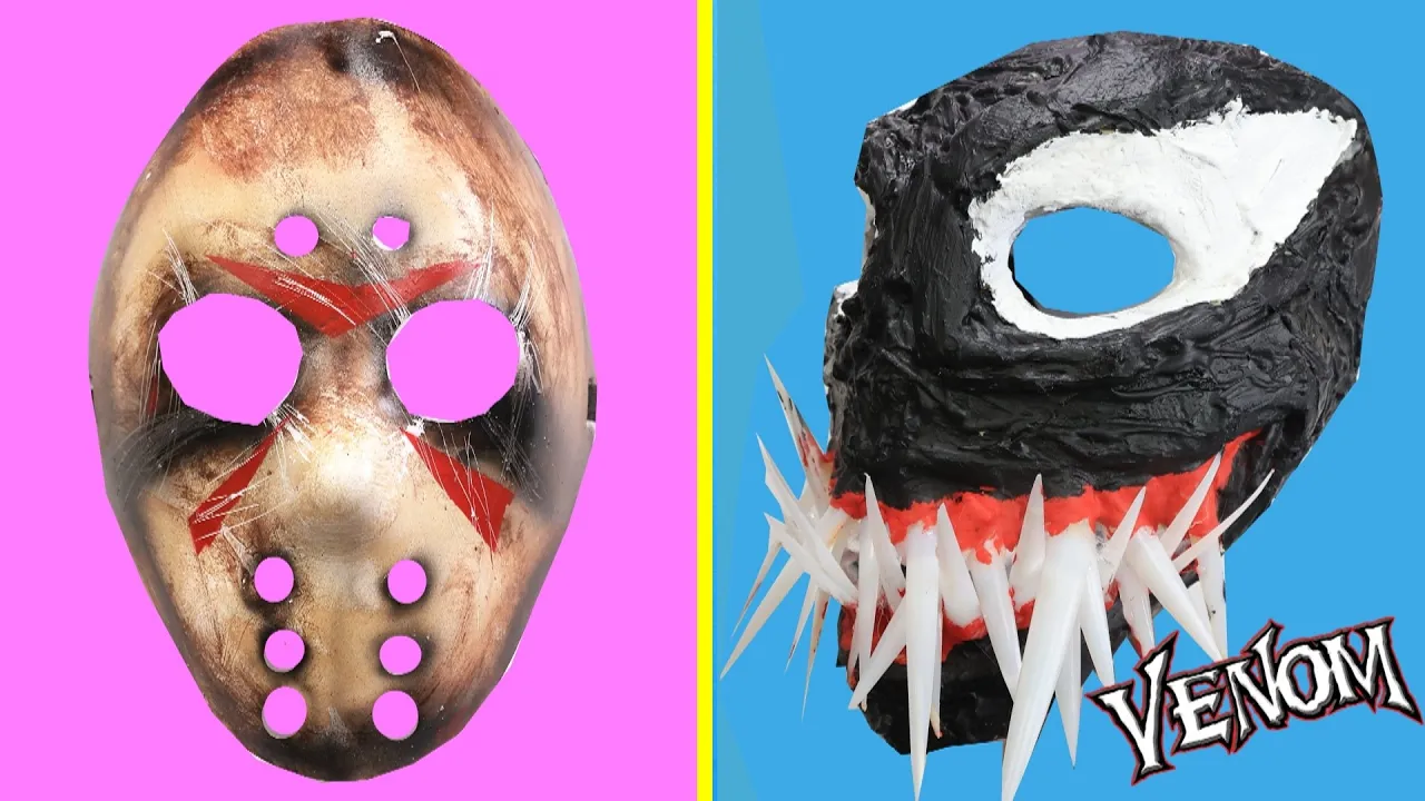 Repainting Cheap Halloween mask from Spirit Halloween compilation