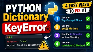 Fixing Python KeyError A Practical Tutorial for Beginners