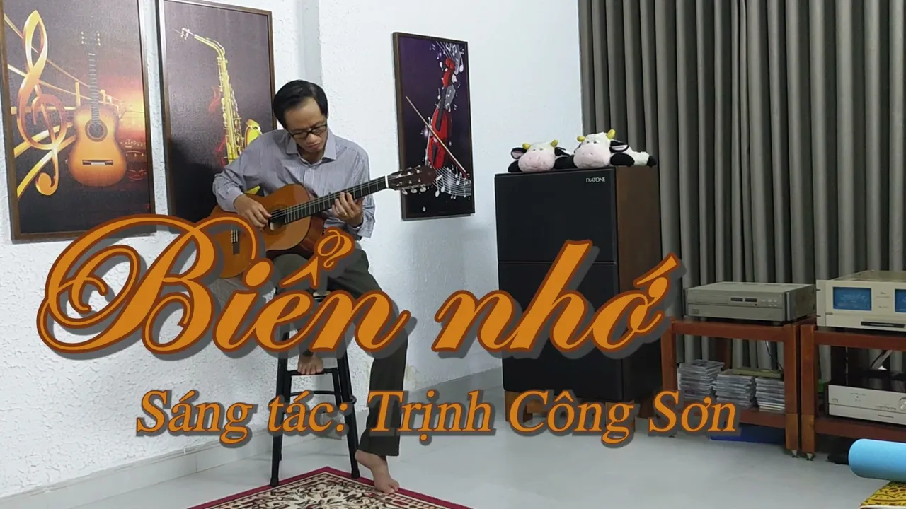 Biển nhớ - Guitar cover - Nhạc trữ tình - Sáng tác Trịnh Công sơn - Trình bày Duc Nguyen