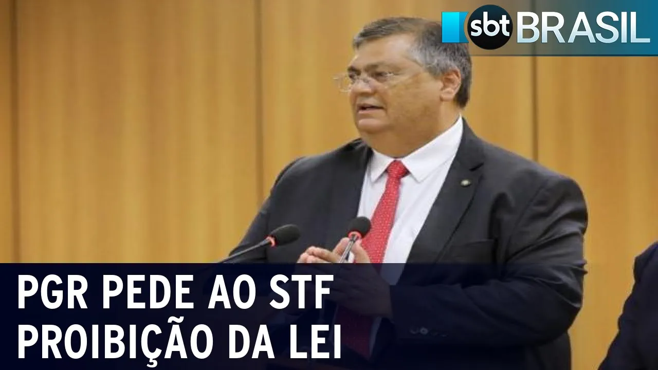 "Afronta regime democrático", diz Dino sobre lei do Dia do Patriota | SBT Brasil (26/08/23)