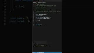 How to solve The two sum problem using hash map with Javascript