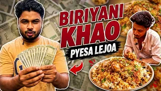 Biryani Khao ₹2000 le jao challenge | food challenge | @SEZUUNIVERSE 