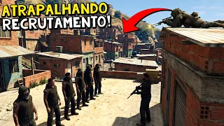 ATRAPALHANDO RECRUTAMENTO DA FAC NO GTA RP