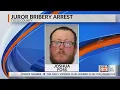 Juror bribery arrest