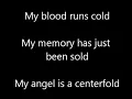 J Geils Band: Centerfold Lyrics