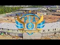 Atrium Health Amphitheater Construction Journey Macon GA Drone Footage