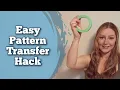 How To Transfer Patterns Or Font To Wood Quickly An Easy Woodburning Hack