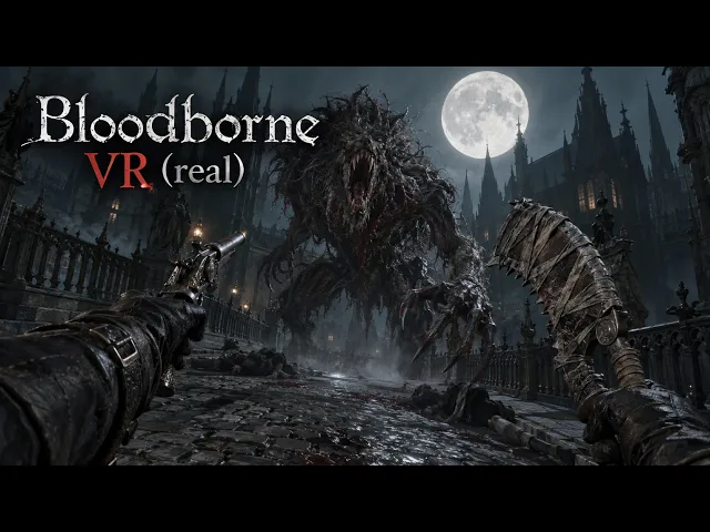 Bloodborne in VR (mod)