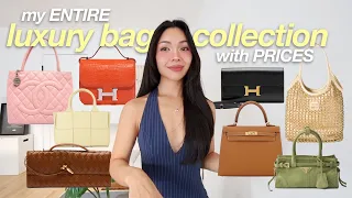 my LUXURY bag collection from least expensive to MOST expensive