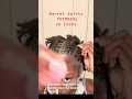 Barrel Twist Tutorial on locs