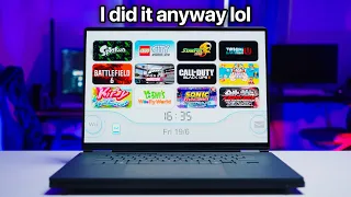 Asus said this wasn't possible.