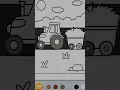coloring pictures of tractors