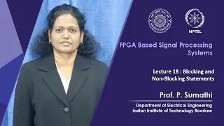 Lecture 18 Blocking and Non-Blocking Statements