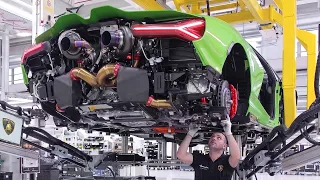 Inside Italy’s Best Factory Building the Brand-New Lamborghini Revuelto From Scratch