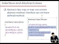 Lecture 26 Difference between Abstract class and Interface in Java Hindi
