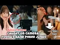 Download Lagu So Sweet when Yoona's Hand is Caught by the Cam Poking JunHo Towards the Kiss Scene on a Pool Date