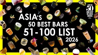 Asia s 50 Best Bars 2026 The 51-100 List