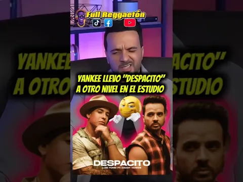 Fonsi Quedo Impresionado Con Yankee En La Producción del Tema Despacito #daddyyankee #luisfonsi