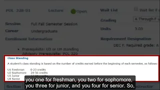 How to Register for Classes on SOLAR
