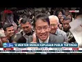 Lagu Survei ISC: 12 Menteri Prabowo Raih Tingkat Kepuasan Tertinggi #Beritasatu
