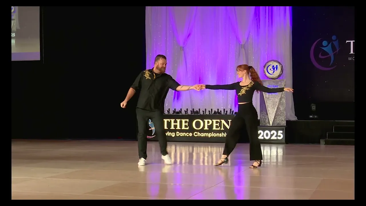 James Wyke and Cali Corkran - Pro-Am Open Follower Finalist - The Open 2025