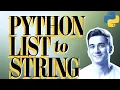 How to Convert a List to a String in Python - Easy Efficient Method