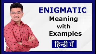 Enigmatic Meaning in Hindi with Example Sentences Rapid English