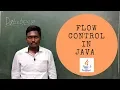 FLOW CONTROL IN JAVA IN TELUGU