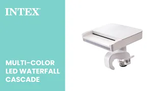 INTEX® Multi Color LED Waterfall Cascade